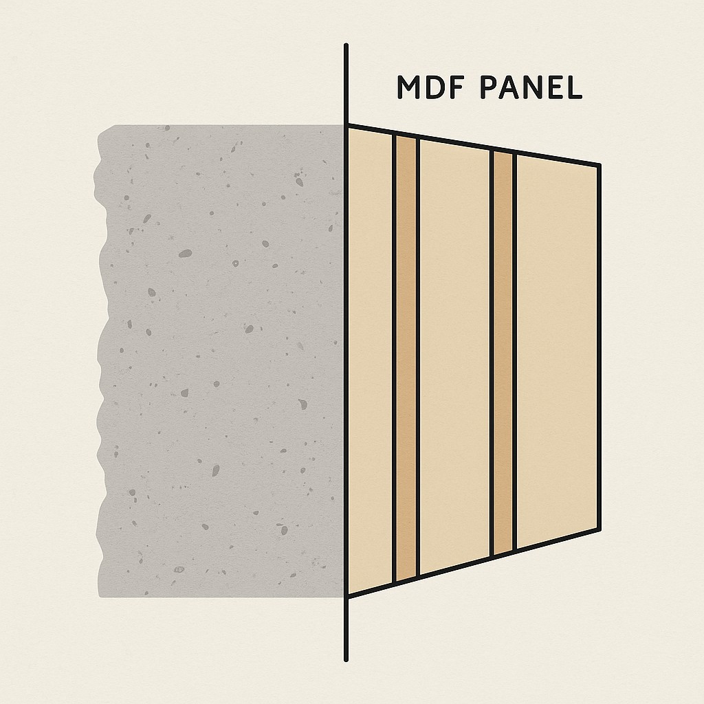 Панели МДФ - быстрый способ получить идеальную стену без выравнивания