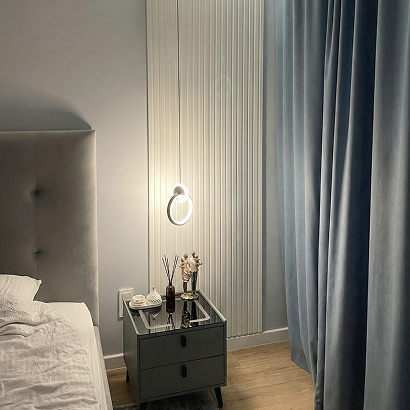 Панель Стеновая Реечная МДФ Stella Beats Standart Белый 2700x119x16 (4шт.упак.)