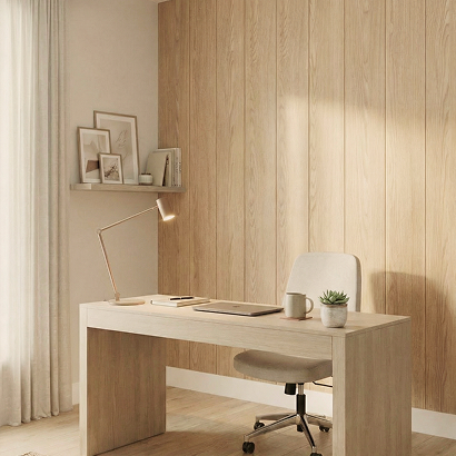 Панель МДФ Stella Classic Light Дуб Снежный 2700х200х6 (упак. 8 шт.)