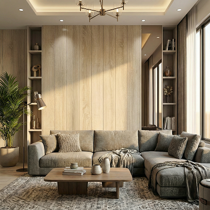 Панель МДФ Classic STELLA Standart 2700х200х6 Дуб Сонома (упак. 8 шт.)