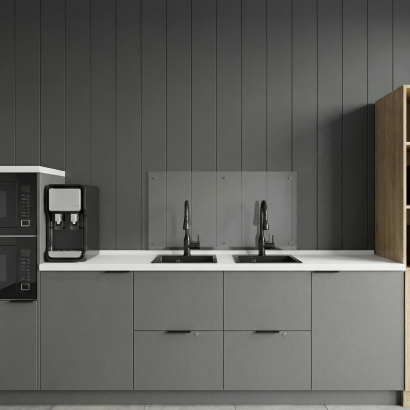 Панель МДФ Classic Stella De Luxe 2700х200х6 Black Lead (упак. 8 шт.)