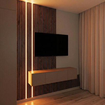 Панель Стеновая Акустическая МДФ Stella Comfort Standart Дуб Винтаж 2780х600х9 (уп.1шт.)