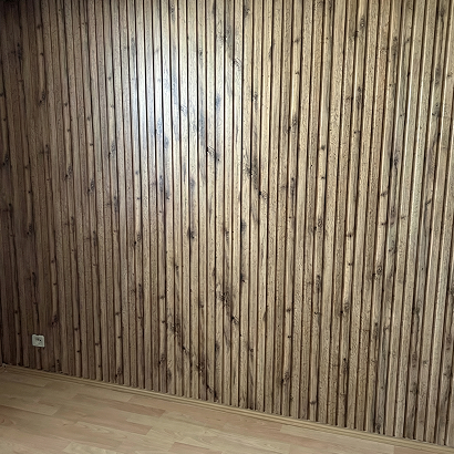 Панель Стеновая Реечная МДФ Stella Beats Light Пекан 2700x119x16 (4шт.упак.) купить по цене 629 ₽ | Stella